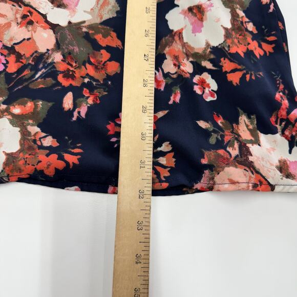 Lulus‎ Dress Womens X Small Shifting Dears Navy Blue Floral Print Mini - Picture 11 of 12